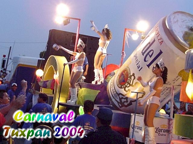 Imagen del carnaval Tuxpan 2004